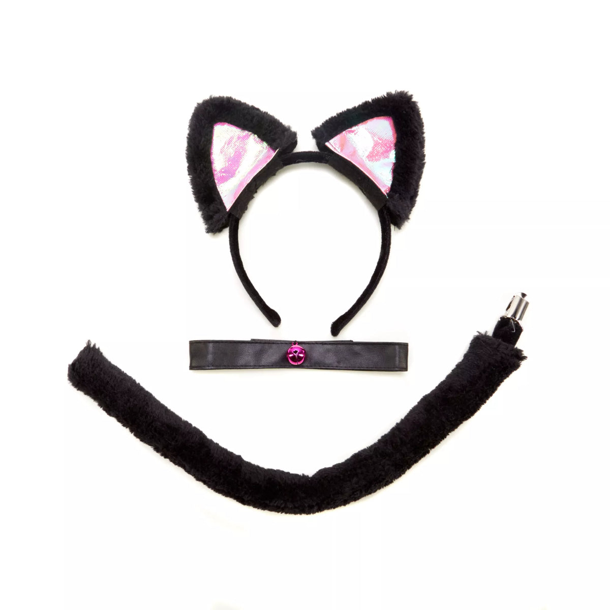 Black and Pink Cat Costume Kit