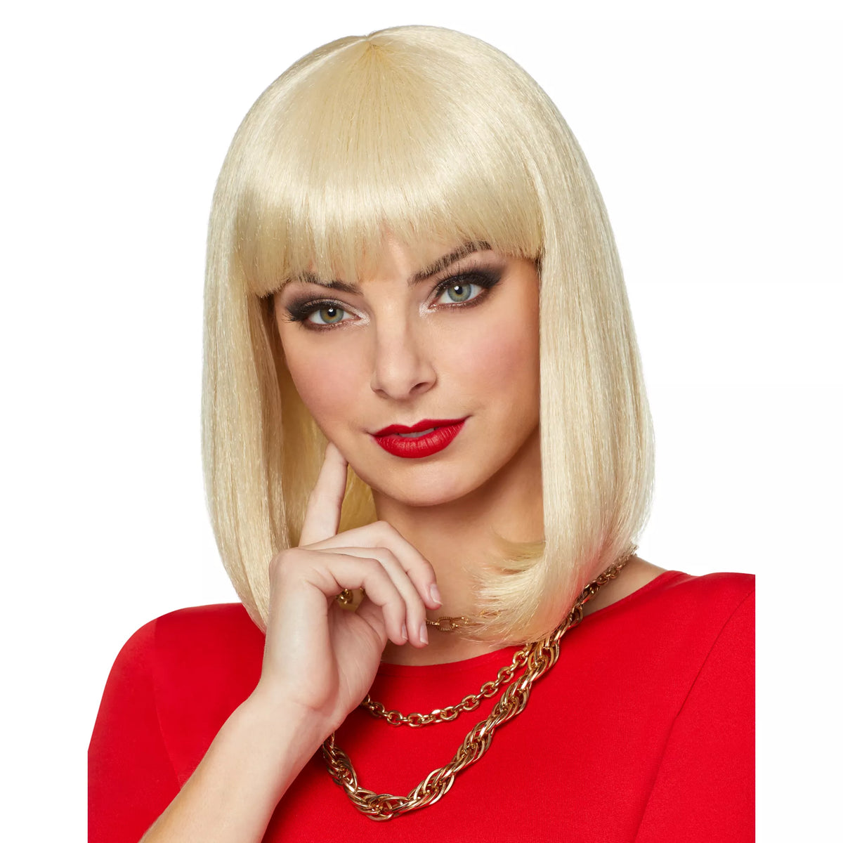 Blonde Pageboy Wig