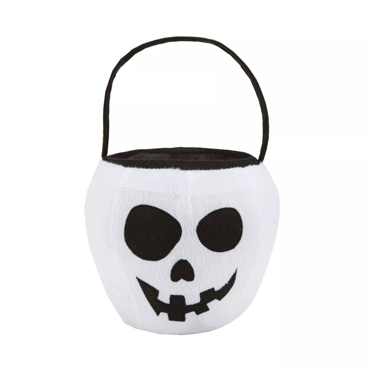 Skull Plush Treat Bucket
