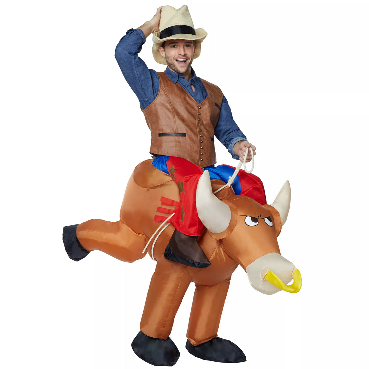 Adult Bull Rider Inflatable Costume