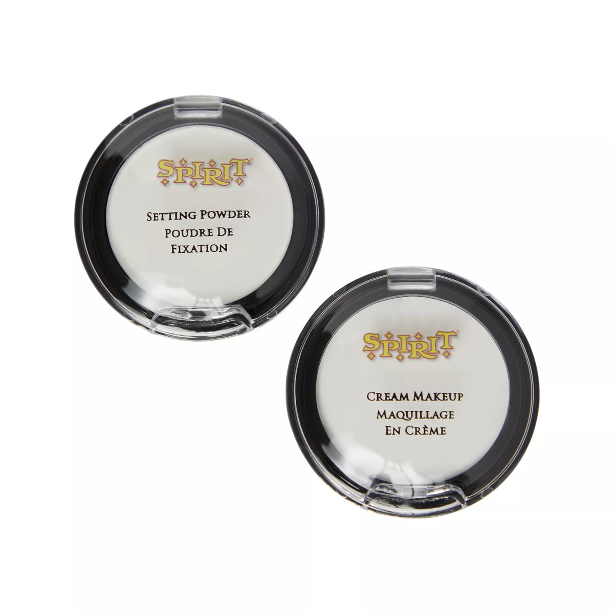 White Cream Makeup and Setting Powder