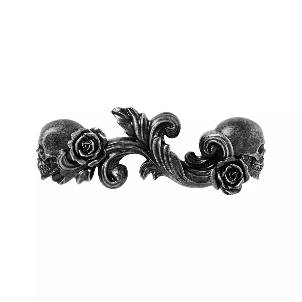 Rose and Skull Hanging Sign