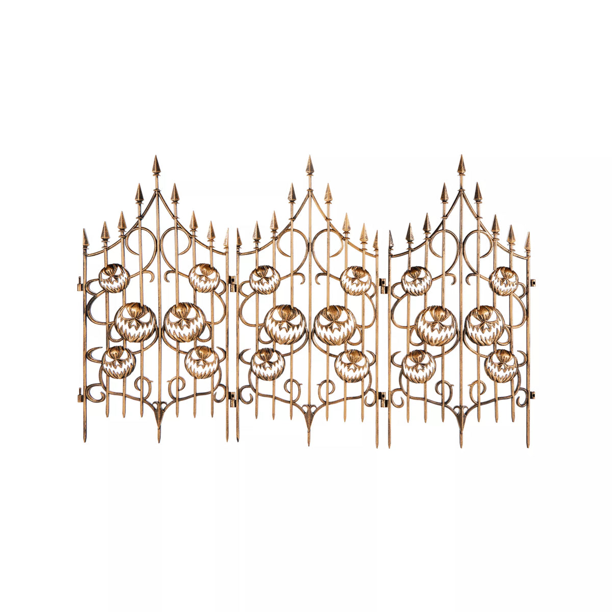 3 Ft Pumpkin Swirl Fence