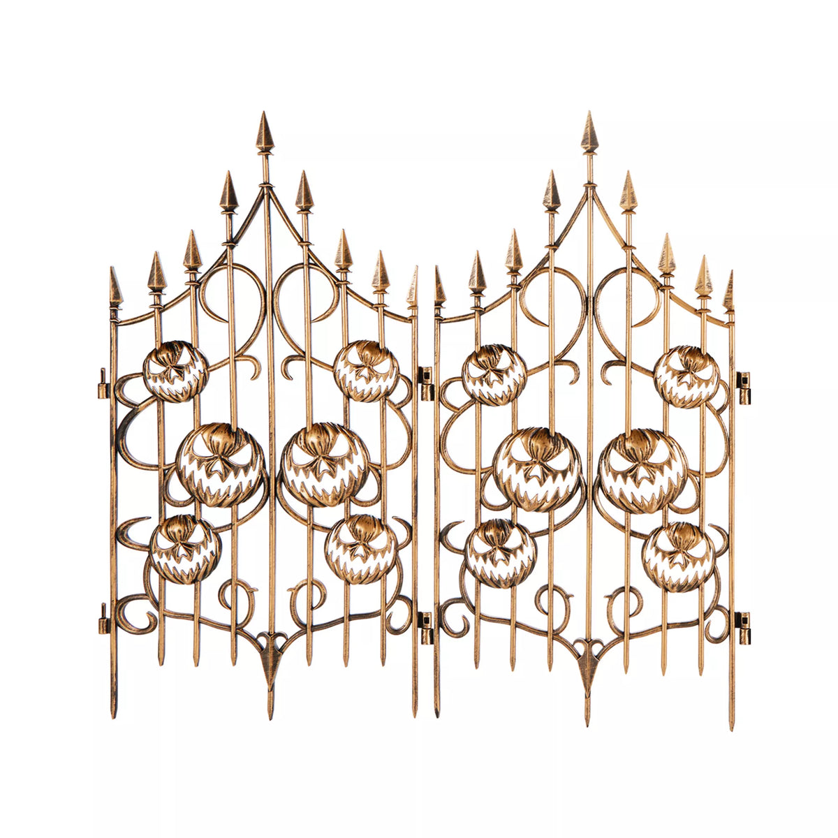 3 Ft Pumpkin Swirl Fence