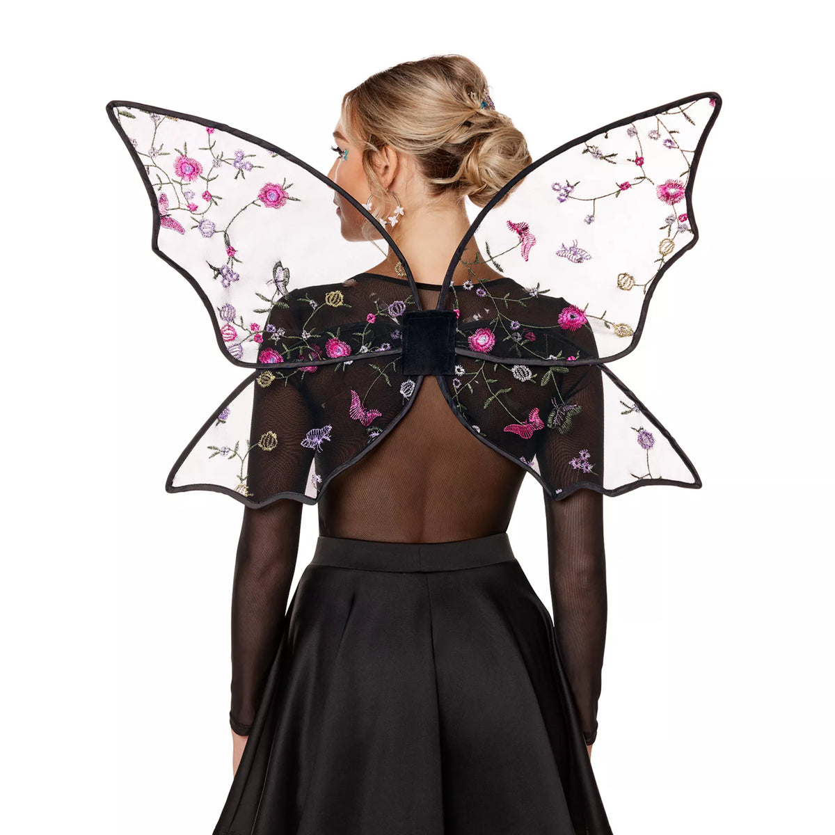 Grunge Embroidered Fairy Wings
