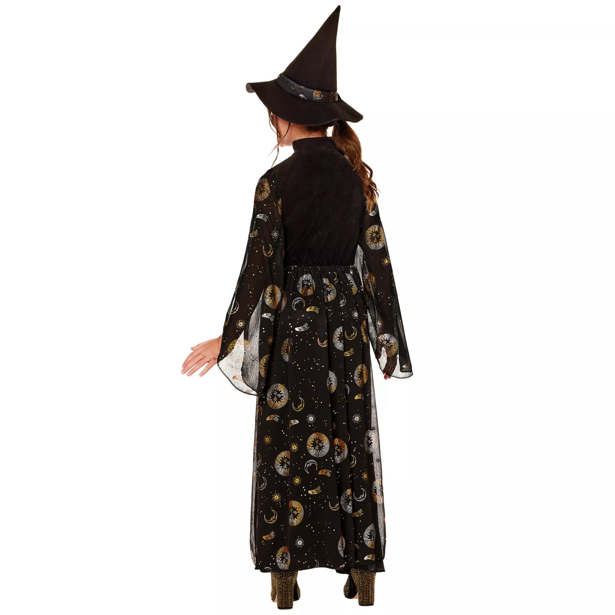 Kids Gold Dust Celestial Witch Costume
