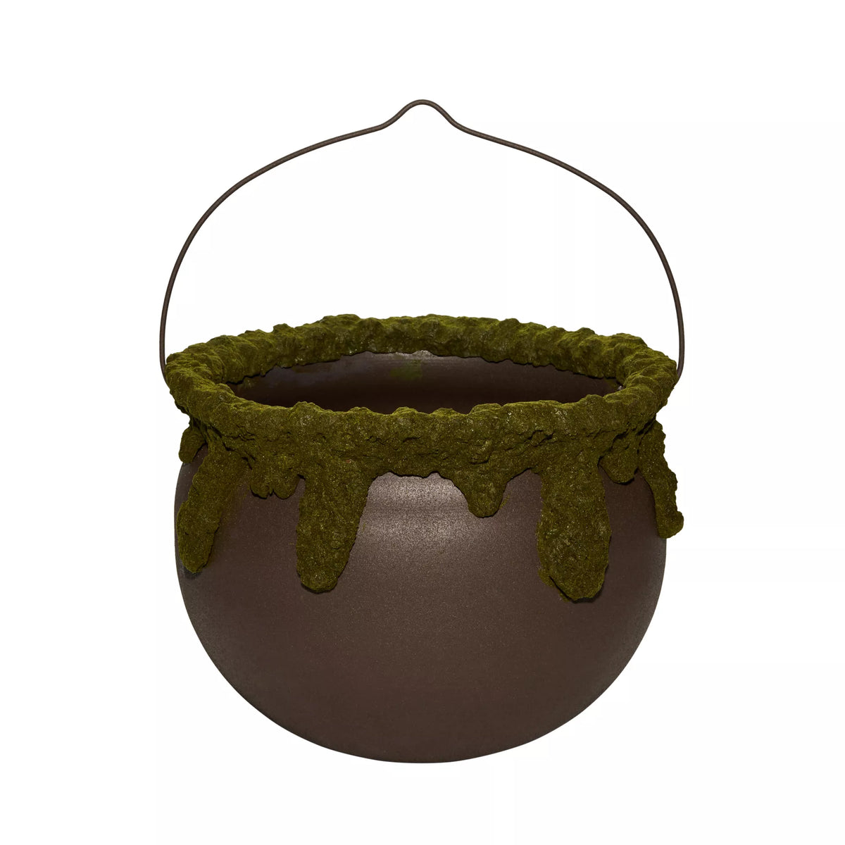 14 Inch Flocked Cauldron