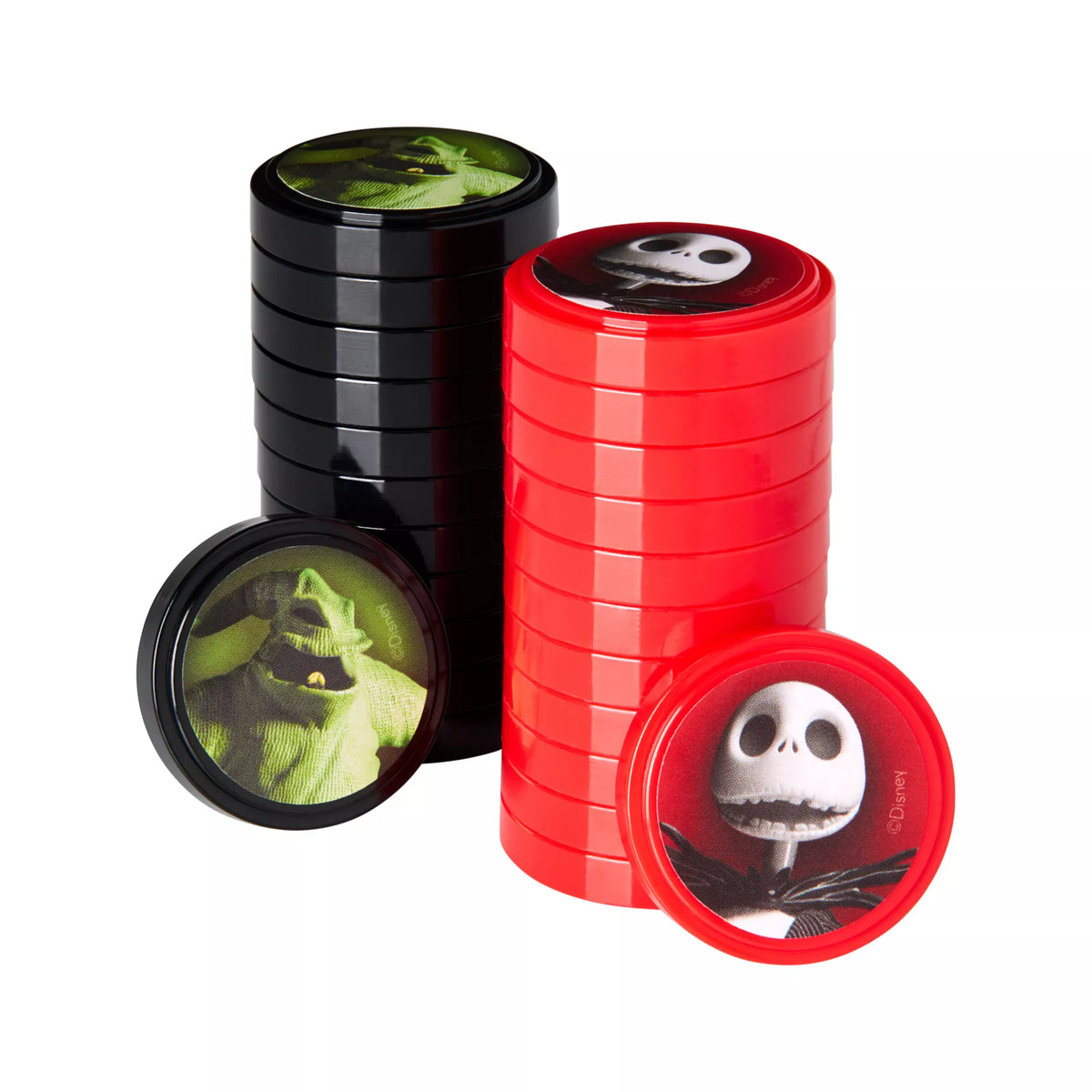 Jack Skellington vs. Oogie Boogie Checkers Set - The Nightmare Before Christmas