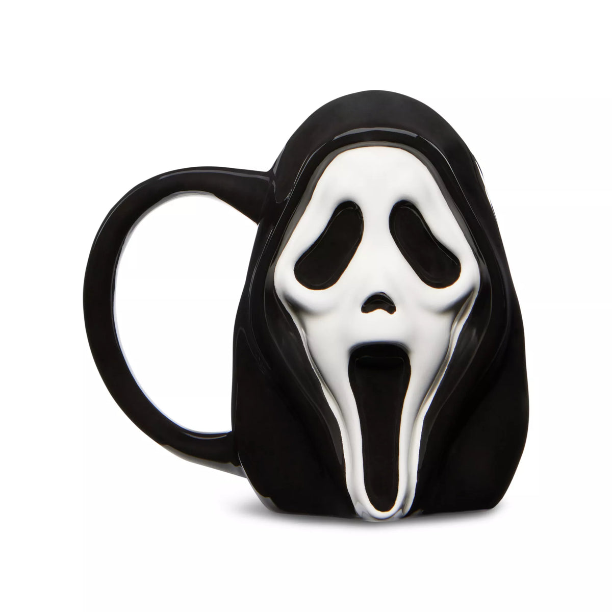 Ghost Face Molded Coffee Mug - 17 oz.
