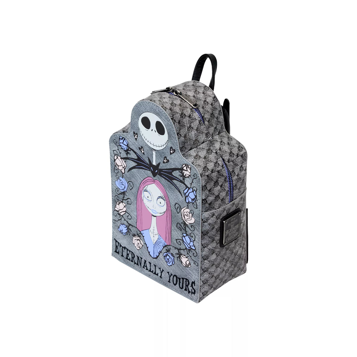 Loungefly Jack Skellington and Sally Gravestone Mini Backpack - The Nightmare Before Christmas