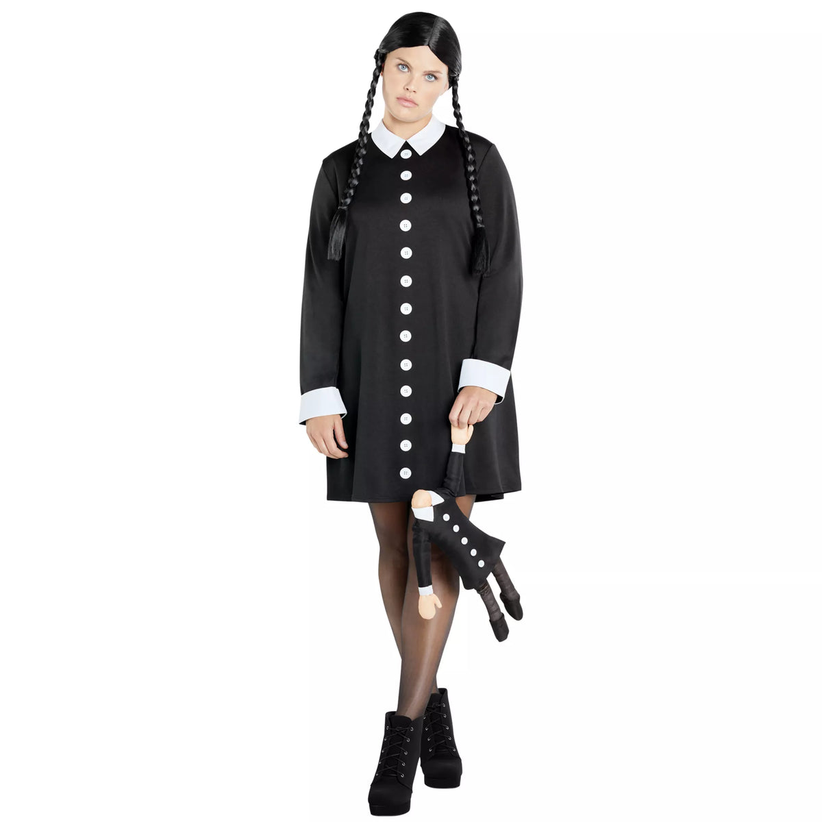 Adult Wednesday Addams Costume - The Addams Family