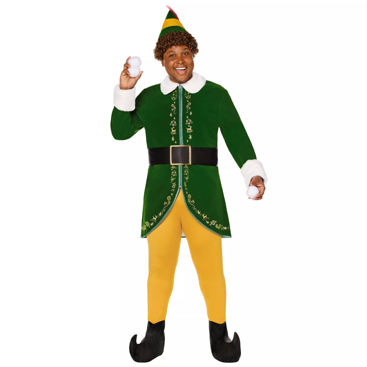 Adult Plus Size Buddy the Elf Costume - Elf