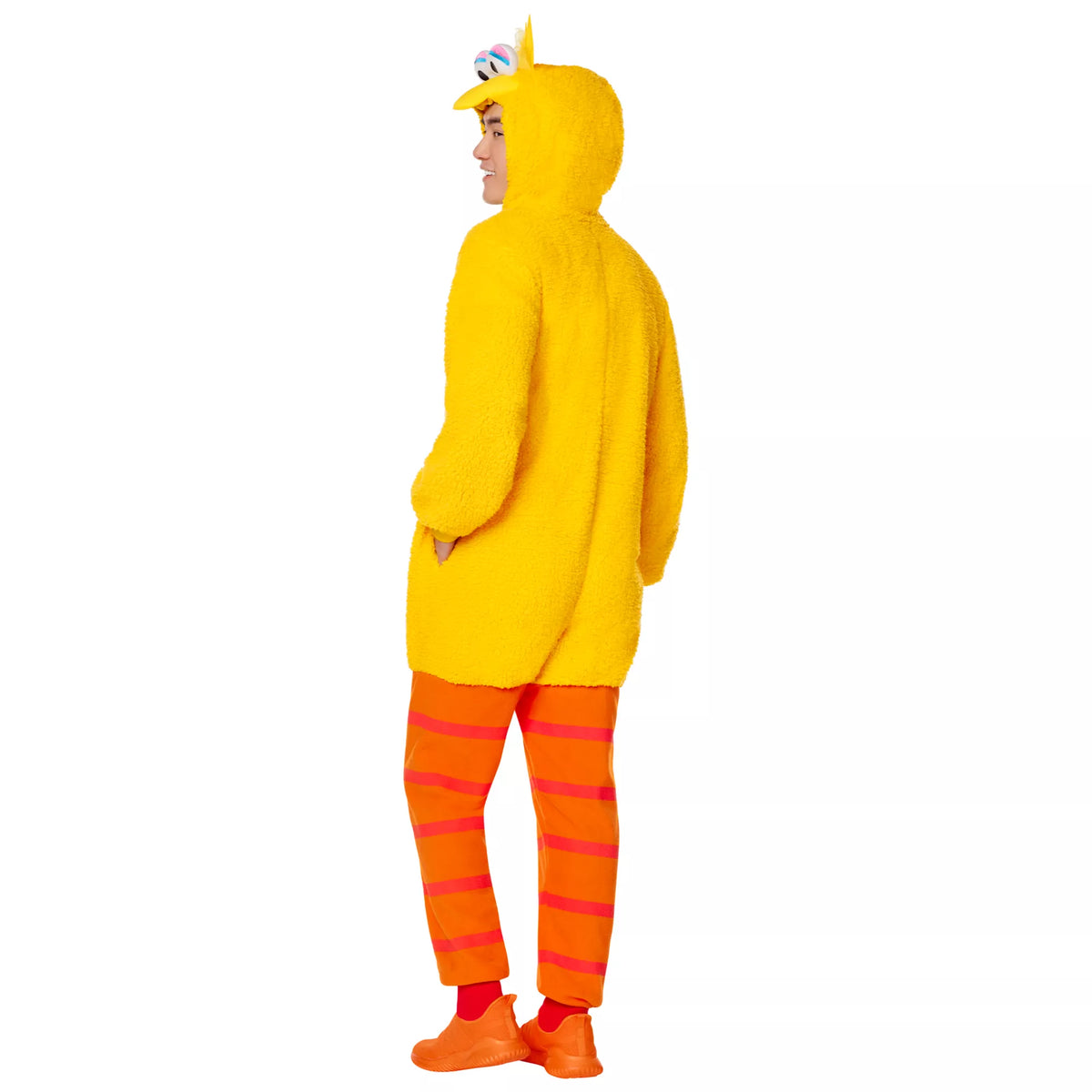 Adult Big Bird Plus Size Jumpsuit Costume - Sesame Street