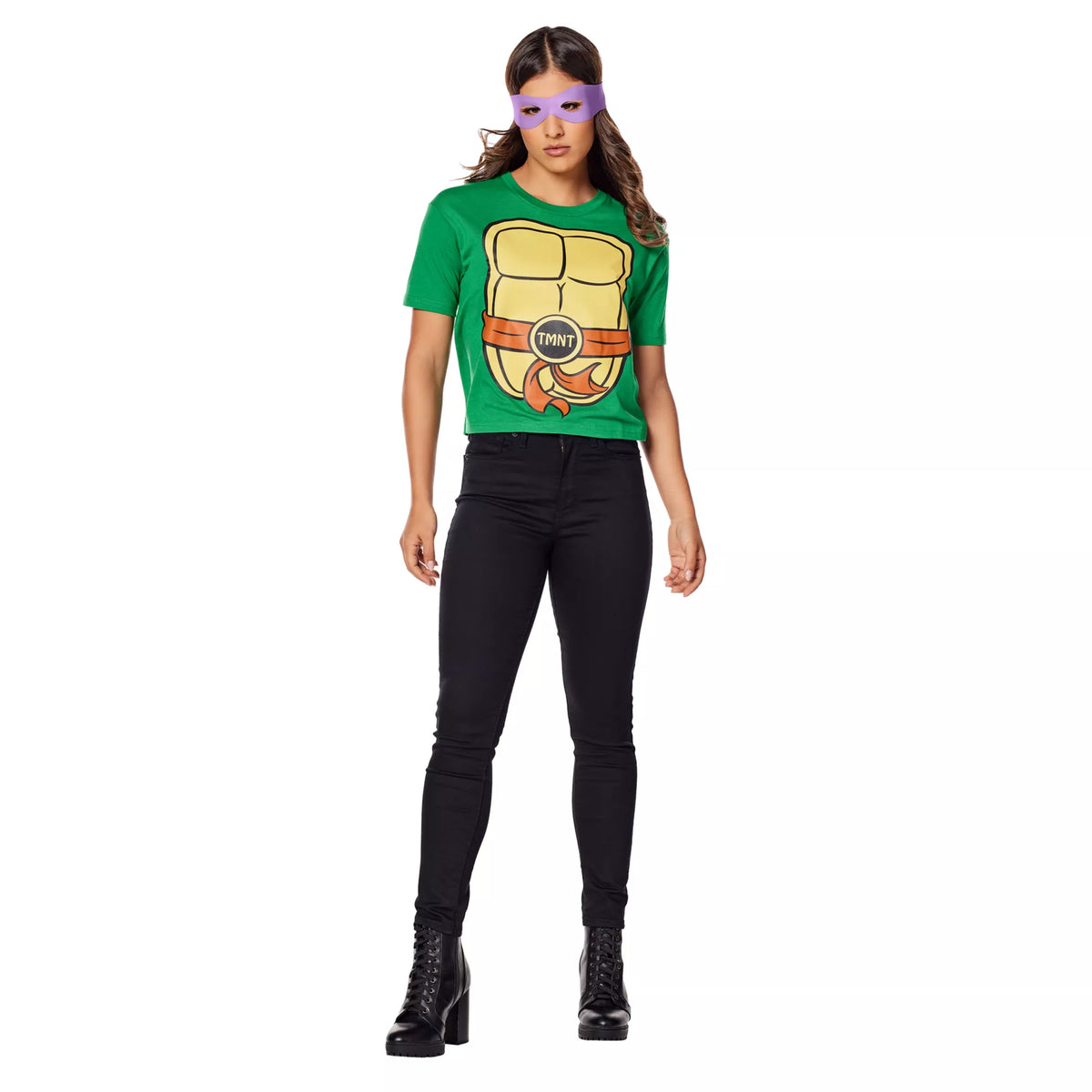 Adult Teenage Mutant Ninja Turtles T Shirt Costume Kit