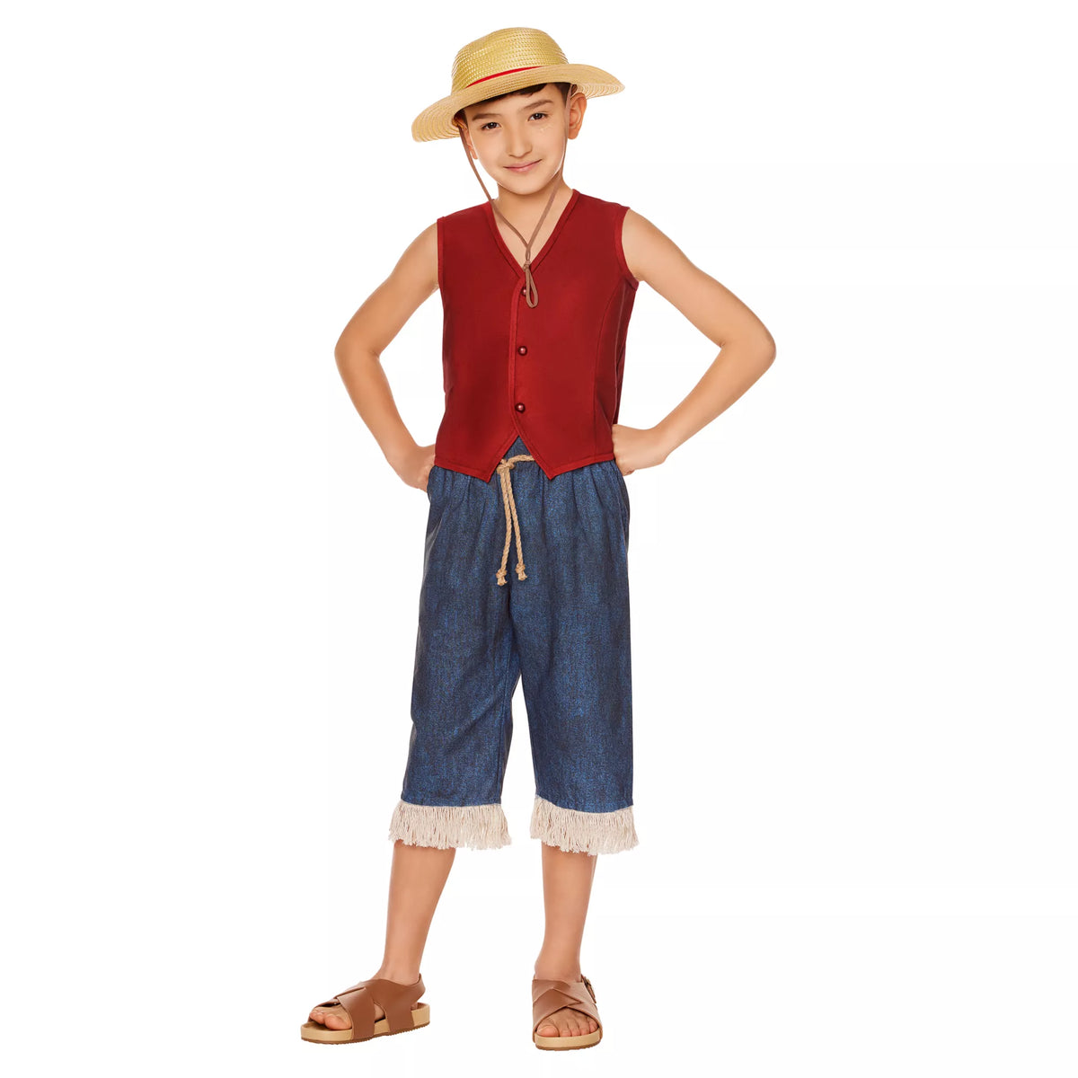 Kids Luffy Costume - One Piece